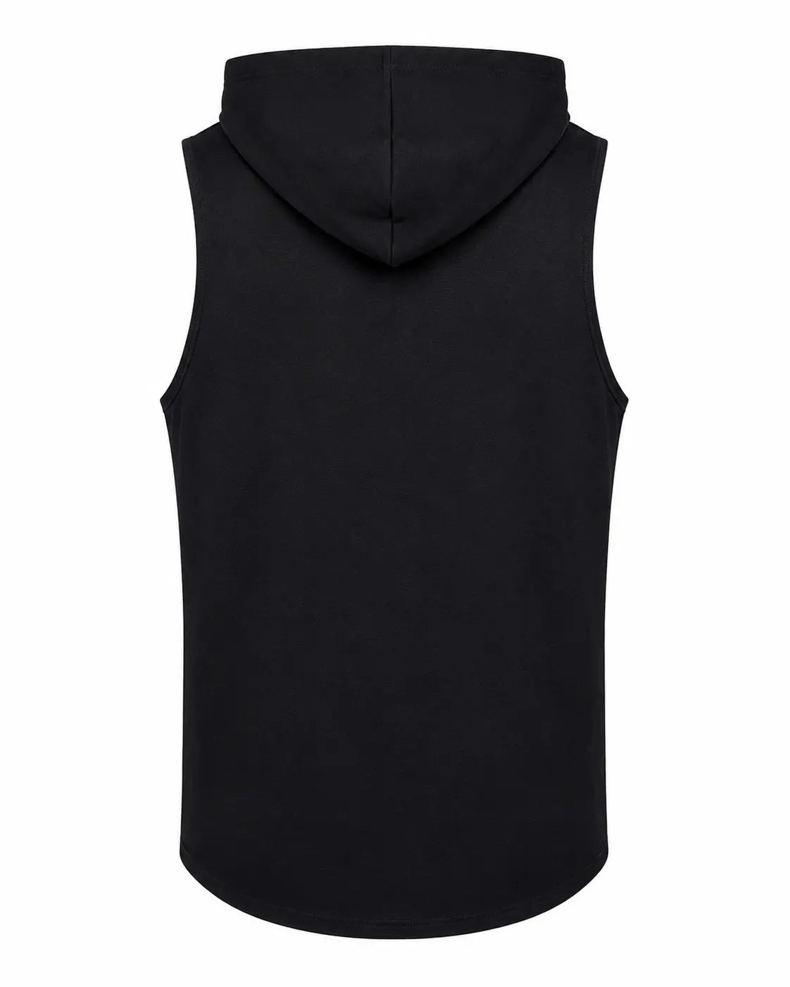 Apex Sleeveless Training Hoodie – Black