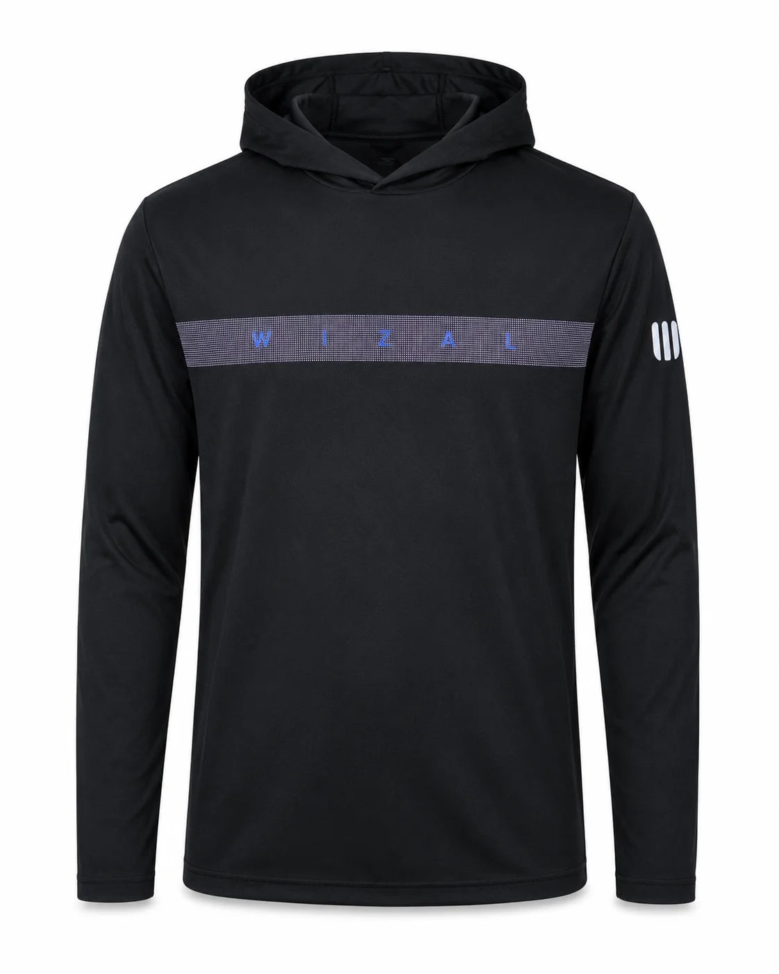Men's Performance Hooded Training Shirt – Black