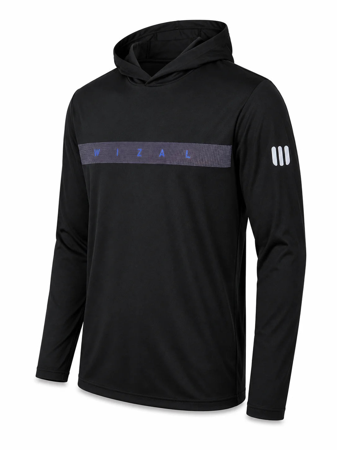 Men's Performance Hooded Training Shirt – Black
