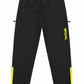 Wizal Performance Track Pants – Black & Neon Yellow