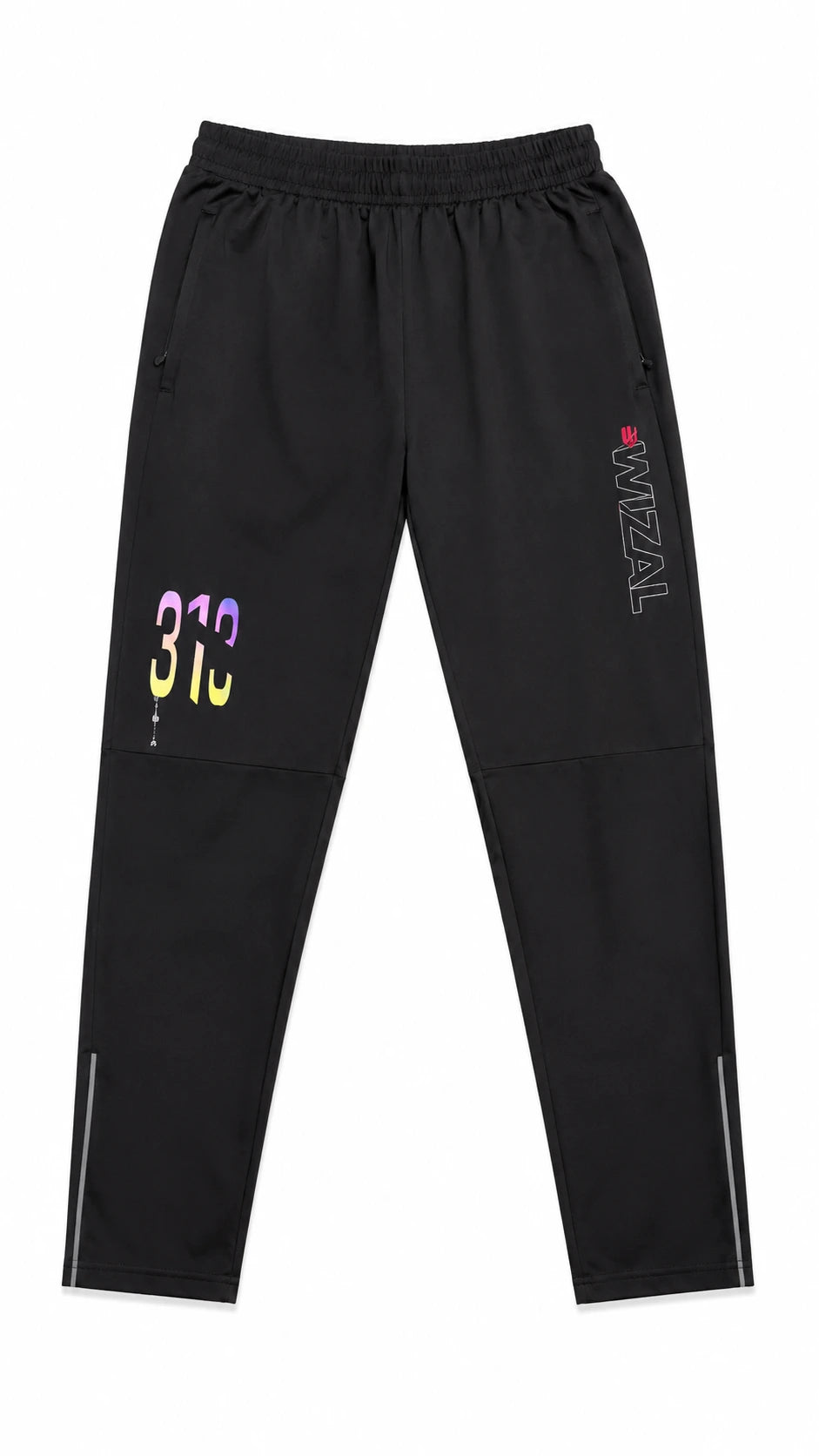Black Performance Athletic Jogger Pants