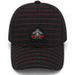 Premium Black Mesh Baseball Cap with Metal Bee Emblem