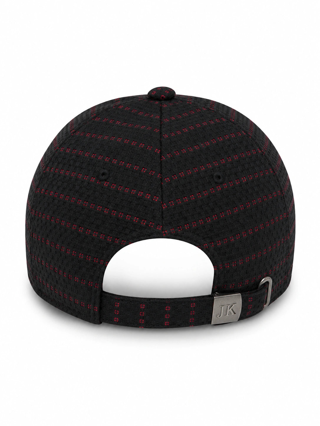 Premium Black Mesh Baseball Cap with Metal Bee Emblem
