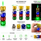 Novelty Dice Butane Lighter with Colored Flame